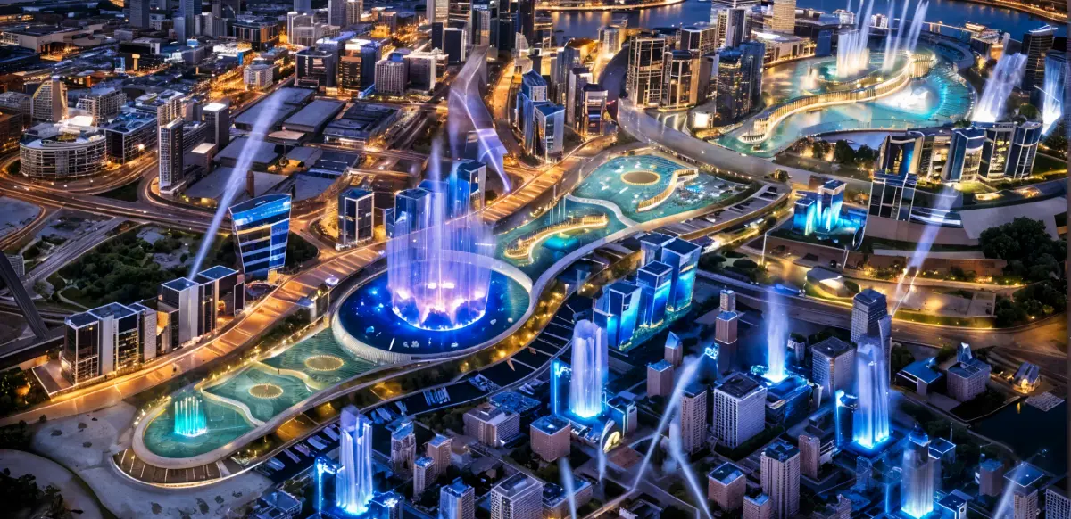 ASIA'S LARGEST DANCING FOUNTAINS